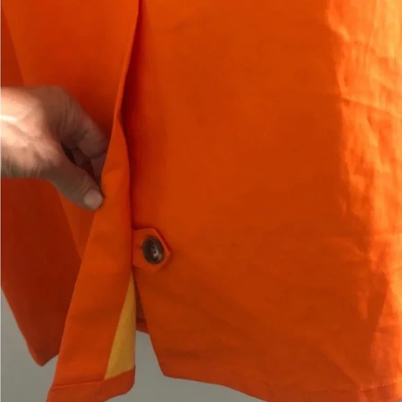 [Ralph Lauren Rugby] Y2K Rear Trench Rain Coat with multiple pockets. - Picture 9 of 11